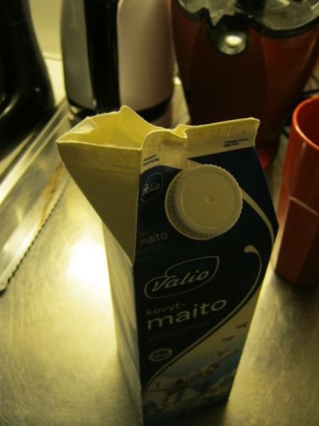 opening milk