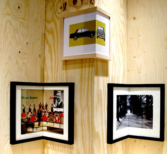 Corner picture frames