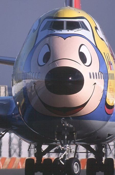 mickey mouse plane